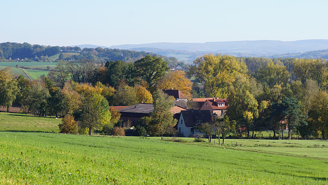 Herbstliches Idyll in Gieboldehausen
