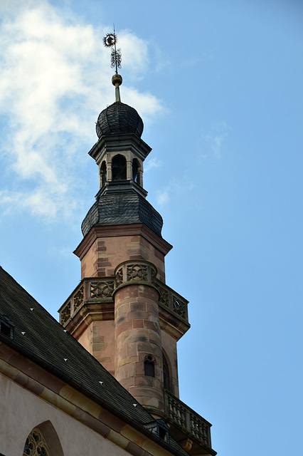 Hauptturm der Jesuitenkirche in Molsheim