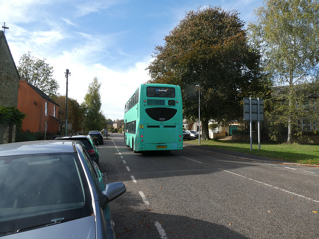 Stagecoach East 15813 (AE12 CKJ) in Ely - 19 Oct 2022 (P1130840)
