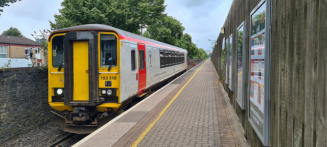 Class 153 Cardiff Bay