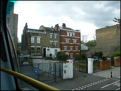 one, two, three terraced houses