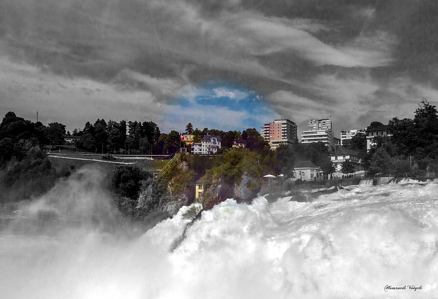 Am Rheinfall 8.07.2016