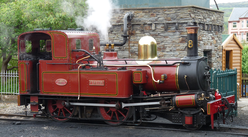 No. 8 'Fenella' at Port Erin