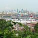 Singapore Port And Skyline