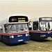 West Midlands Travel 1956 (WDA 956T) and 1344 (N344 WOH) at Showbus, Duxford – 22 Sep 1996 (330-17)