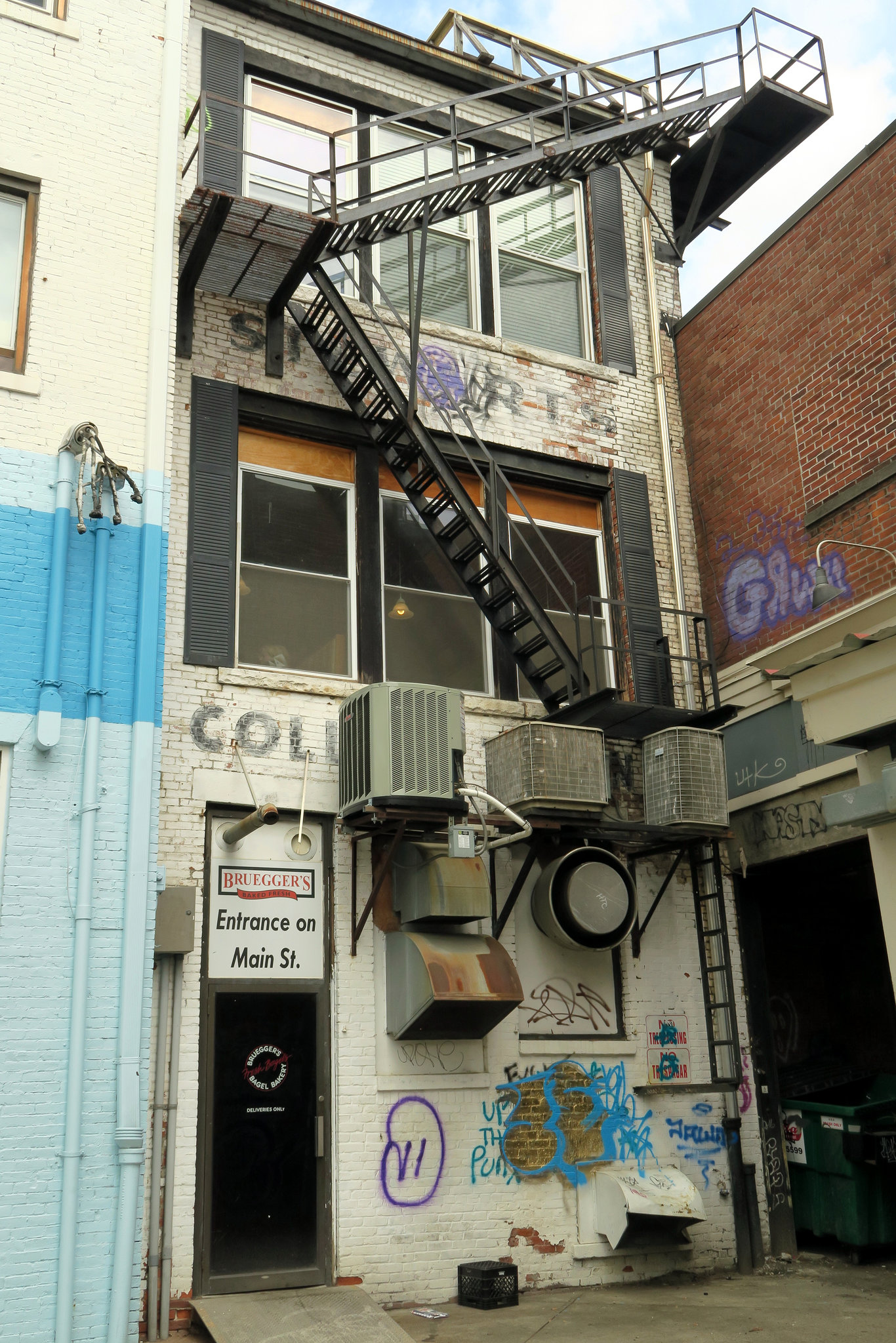 Stewarts College Town Shop ghostsign