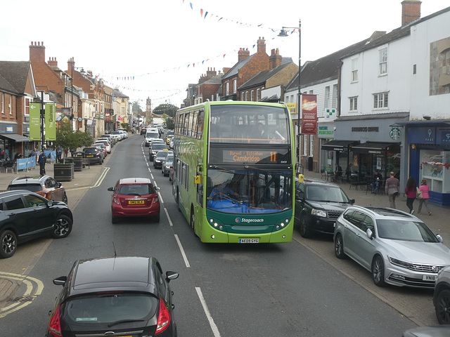 Stagecoach East 15459 (AE09 GYG) in Newmarket - 19 Oct 2022 (P1130810)