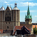 Über den Dächern von Braunschweig: Dom und Rathaus