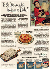 Spry Shortening Ad, 1953