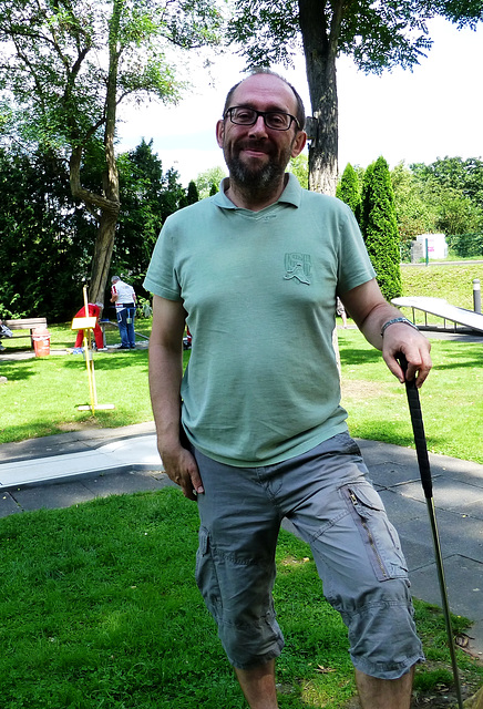 DE - Sinzig - me, at Bad Bodendorf Miniature Golf