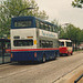 West Midlands Travel 2170 (GOG 170W) on loan to R&I Coaches in Milton Keynes – 29 May 1993 (193-13)