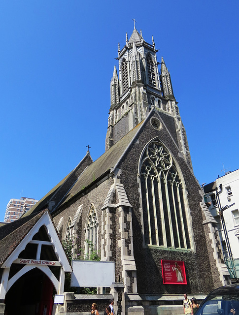 st paul's church, brighton, sussex