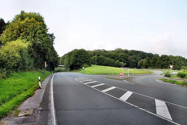 Wodantal, Auffahrt bei Niederstüter (Hattingen) / 20.08.2017