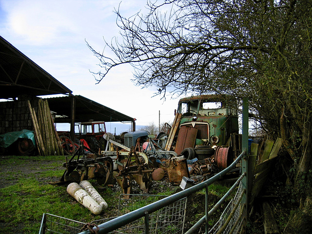 Near Young's Farm, seen better days