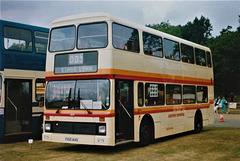 Eastern Counties DD5 (F105 AVG)  British Bus Day Rally near Norwich – 10 Sep 1989 (100-24)