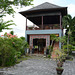 Indonesia, Bali, Dining in the Bumi Saraswati Villa
