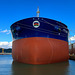 New supertanker fitting out in DSME