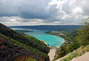 Der Tag nach dem Unwetter: Lac de Sainte-Croix, France