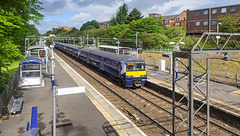 Larkhall Train at Platform 1, Singer Station, Clydebank