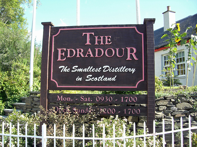 The Edradour Distillery