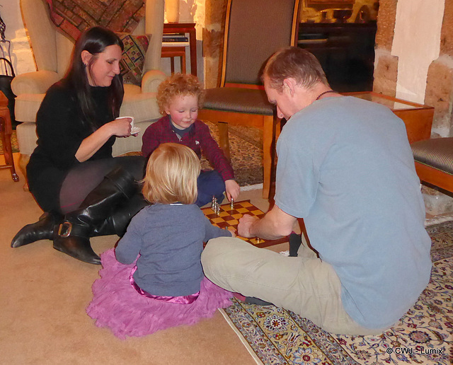 The Chess Lesson - never too young to learn...