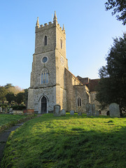 hythe church, kent, c18 rebuild of tower in 1751 (3)