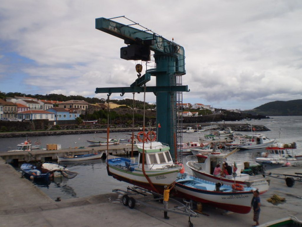 Activity on fishing harbour.