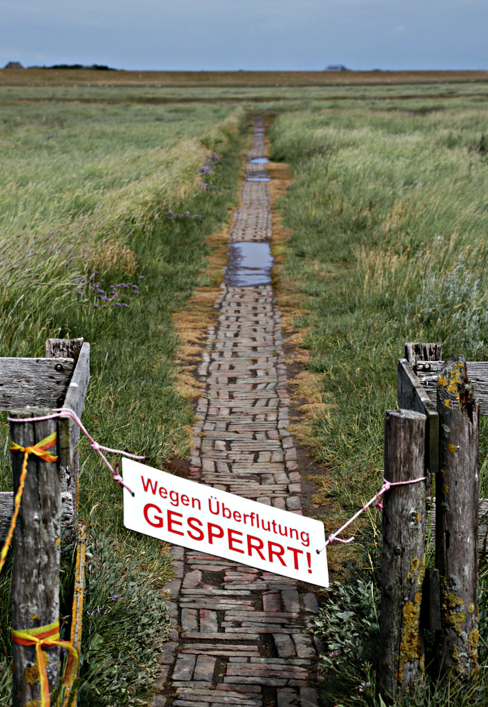 HFF - wegen Überflutung gesperrt!