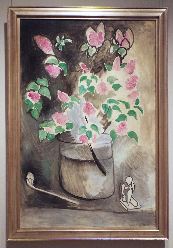 Lilacs by Matisse in the Metropolitan Museum of Art, July 2018