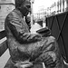 Antonio Machado, poet - sculpture in Baeza