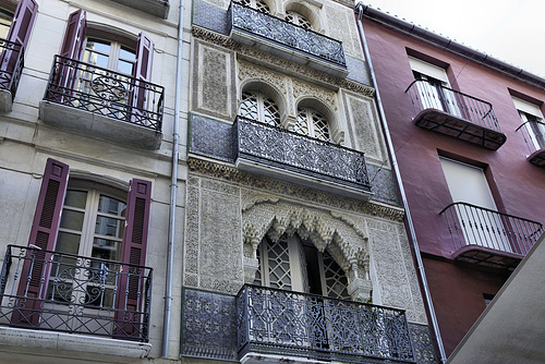 Match and Mix Balconies –  – Restaurante Mosaico, Calle Sánchez Pastor, Málaga, Andalucía, Spain