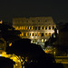 Roman night - The Colosseo (Flavio Amphitheatre) viewed from the Vittoriano  (Altare della Patria)