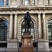 sir rowland hill statue, london