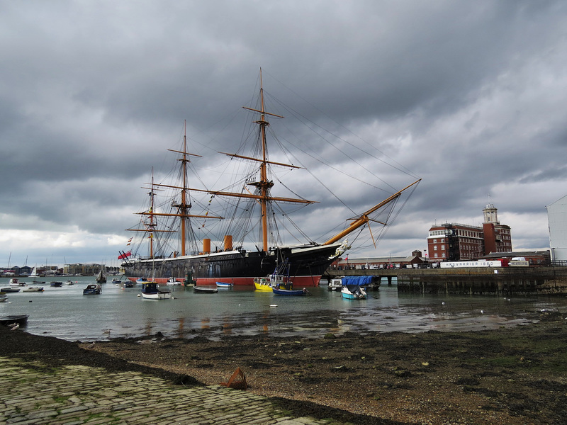hms warrior, portsmouth