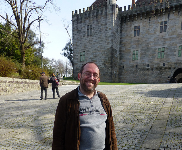 PT - Guimarães - Marco vor dem Schloss