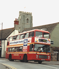 Eastern Counties VR281 (VAH 281X) in Mildenhall – 26 Aug 1995 (281-21)