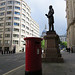 sir rowland hill statue, london