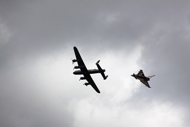 Lancaster and Typhoon