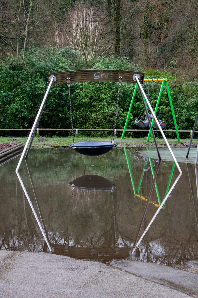 Playground reflection