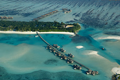 Vue aérienne Maldives 2011