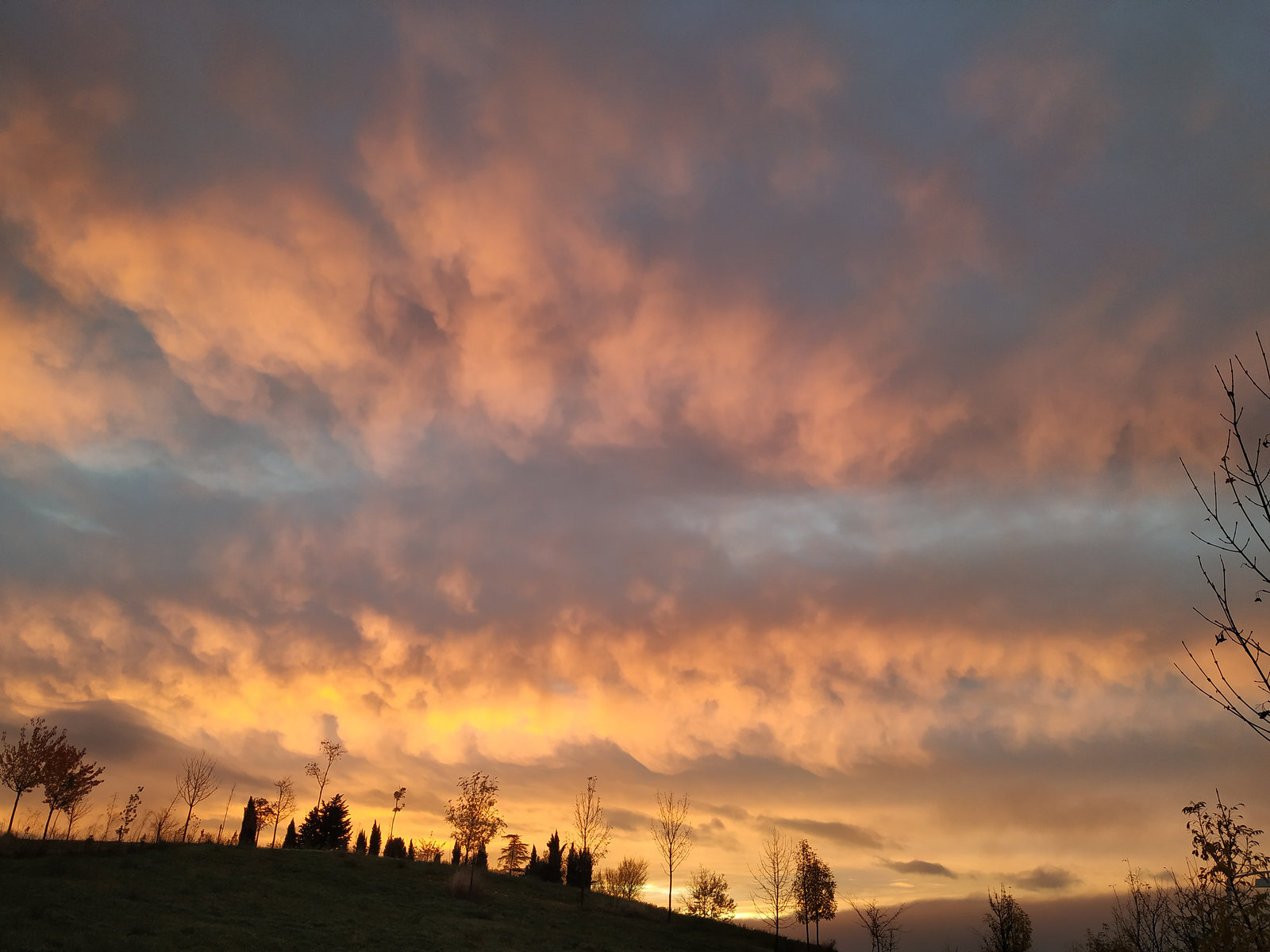 Amanecer de otoño.