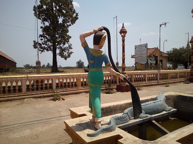 Lieu de culte à saveur cambodgienne  / Cambodian religious site