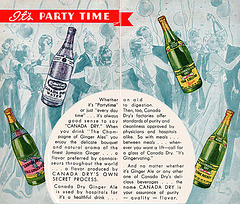 "When It's Party Time It's Canada Dry Time!" (2), c1930