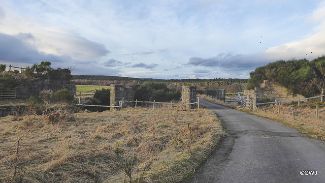 The missing railway bridge!