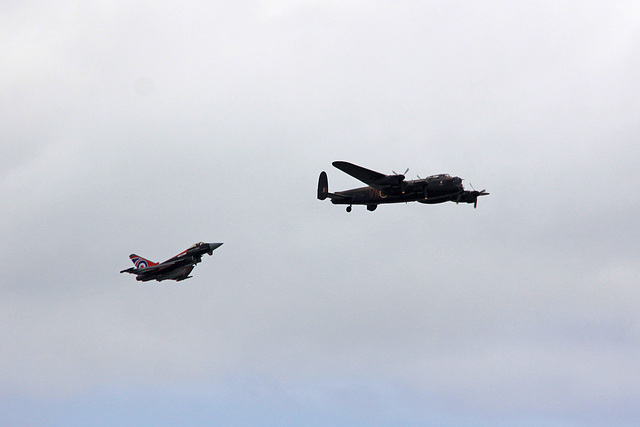 Lancaster and Typhoon