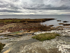 View from the Tarbet Ness Peninsula coastal trail