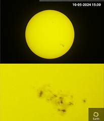 Sunspot AR 3664