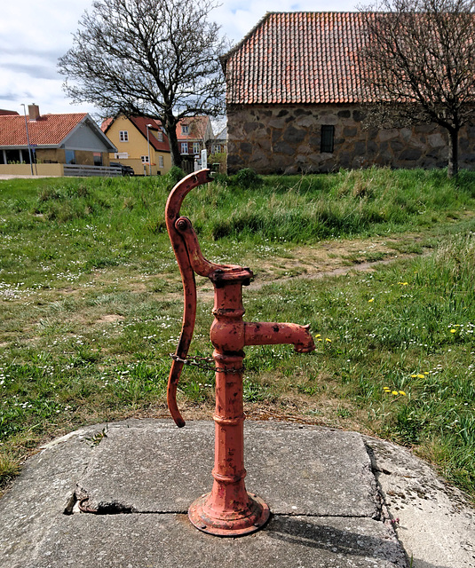 Bornholm, Pumpe gesperrt.