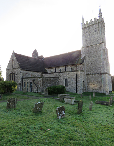 hythe church, kent,  c18 tower,