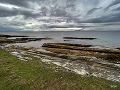 View from the Tarbet Ness Peninsula coastal trail